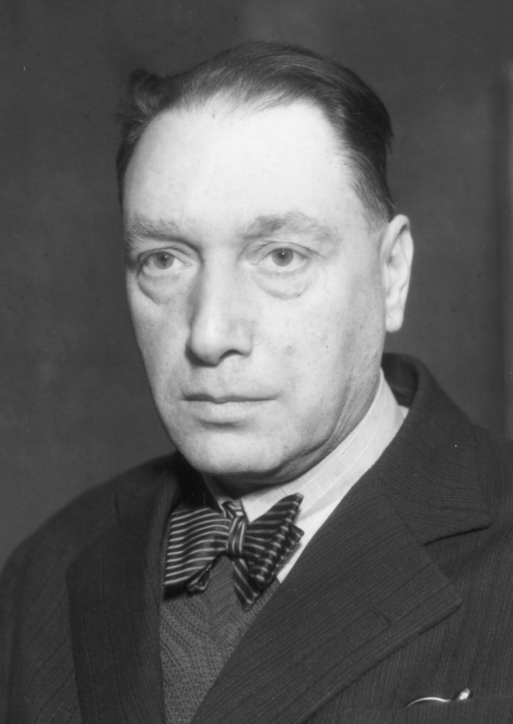 Portrait photograph of Emil Filla