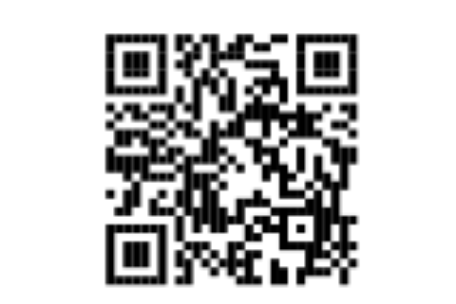 A QR code that leads to the download of the app "The Bauhäusler Franz Ehrlich". 