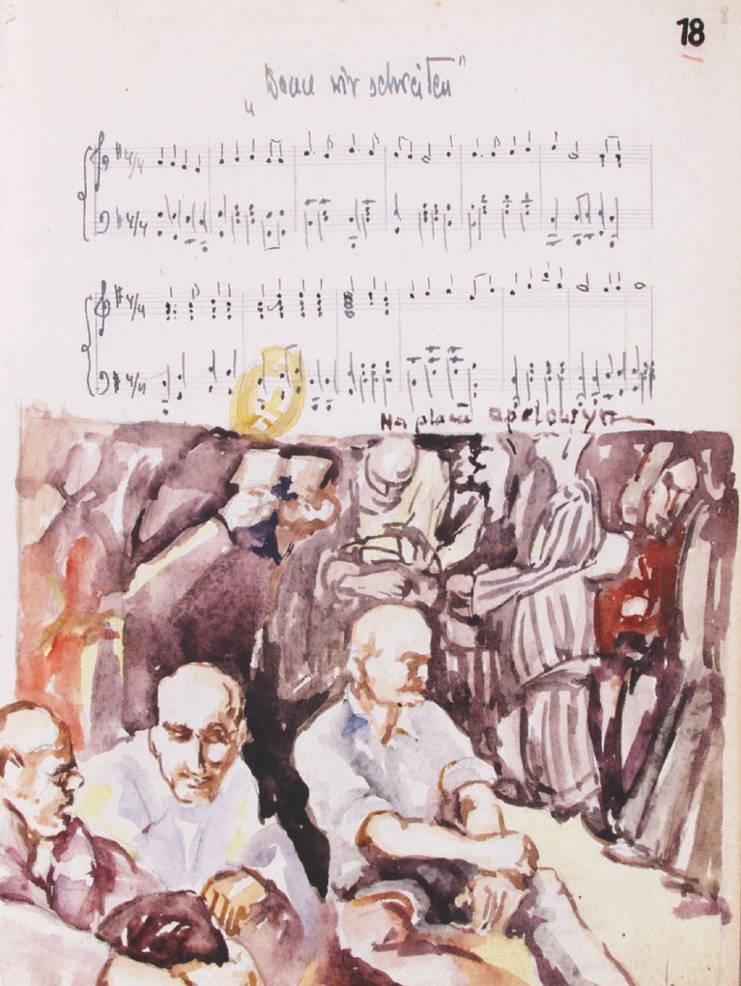 Illustrierter Liedeintrag