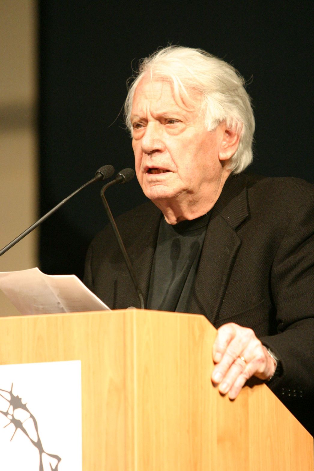 Recording of Jorge Semprún at the lectern