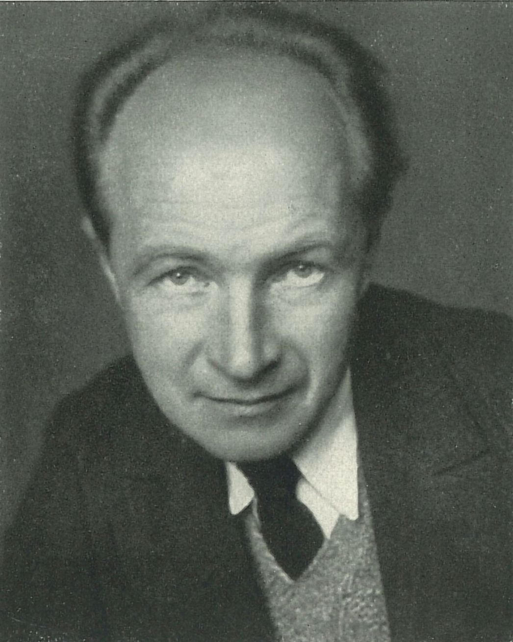 Portraitaufnahme von Ernst Wiechert