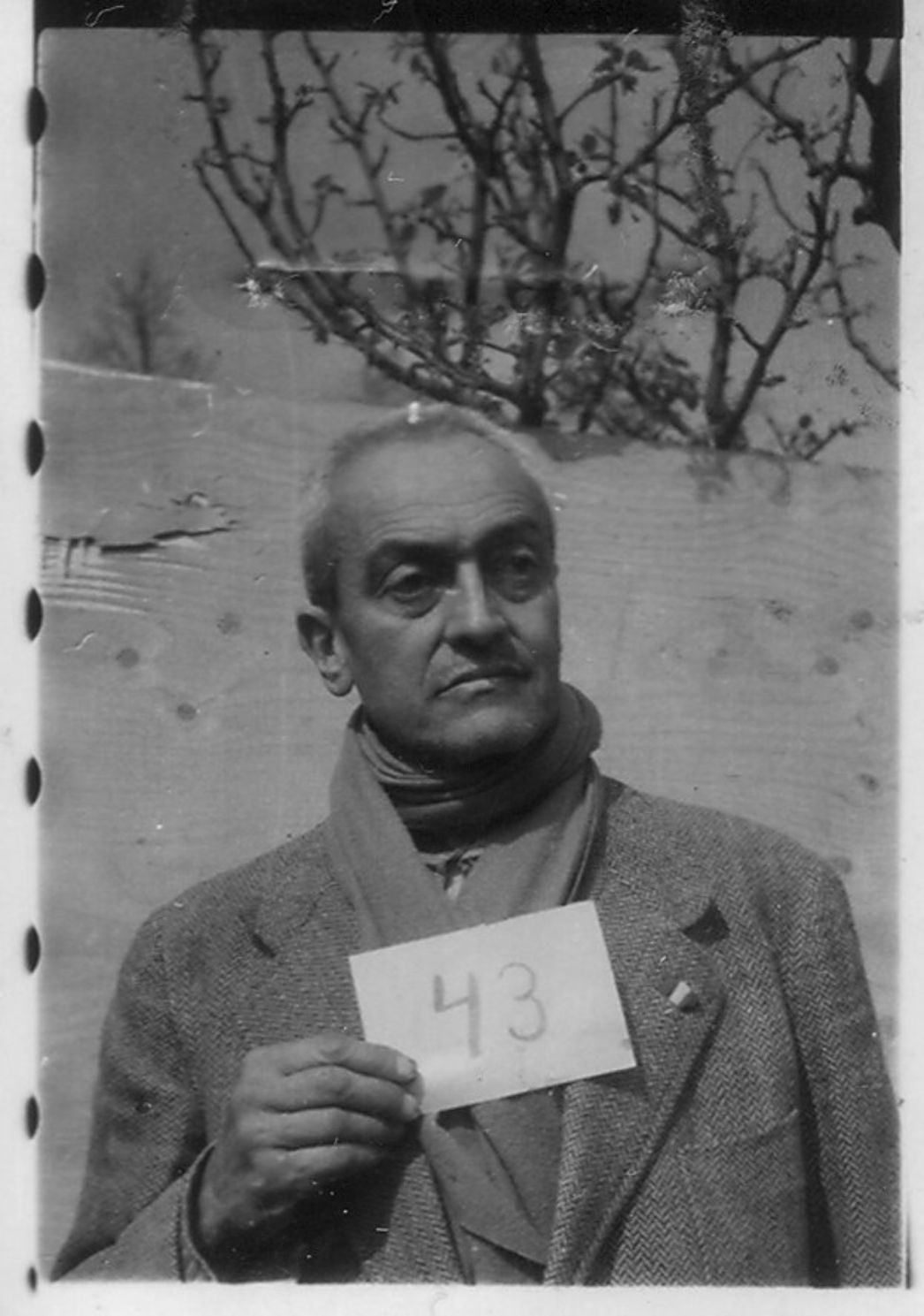 Das Grab des Grazer Fußballförderers Buchenwald Memorial