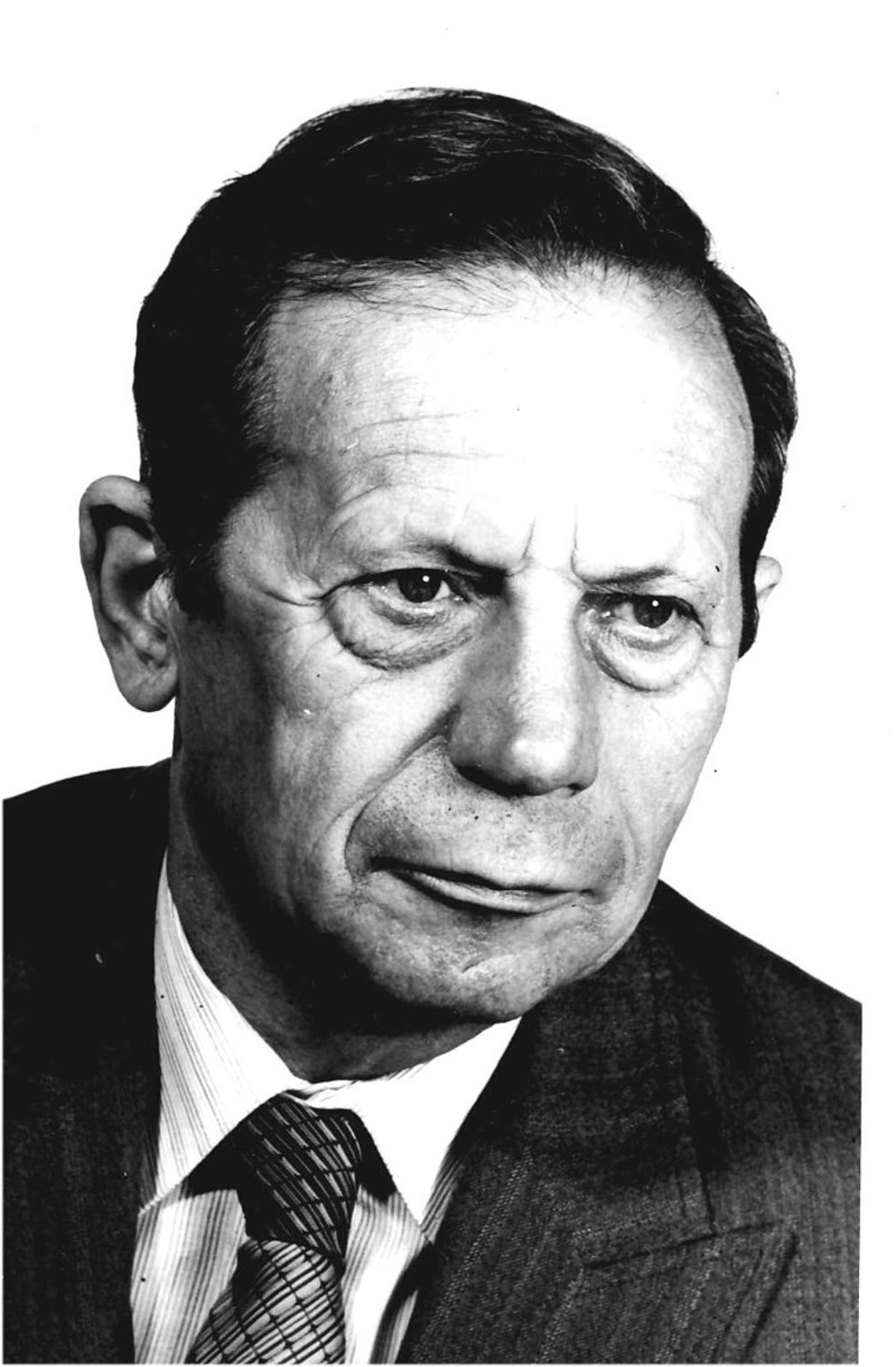 Portraitaufnahme von Ernö Gáll