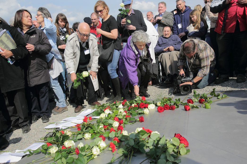 Gedenken auf dem Appellplatz 2015