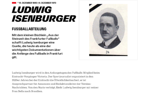 Isenburger Website Eintracht Frankfurt