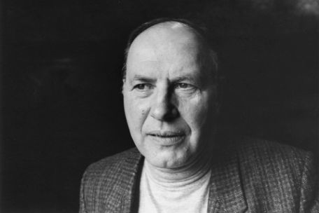 Portraitaufnahme von Imre Kertész